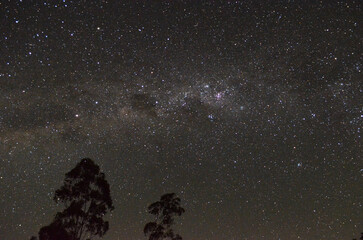 Long exposure photograph of a beautiful night sky captured in the countryside of Minas Gerais, Brazil.
You can see stars, planets, constellations, the Milky Way and satellites too.