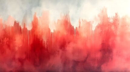 A washed-out background with hints of warm coral fading into light ivory.