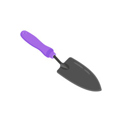 Trowel Flat Icon, Vector illustration
