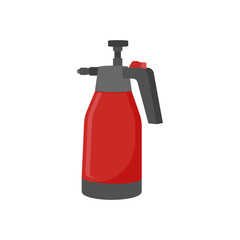 Pesticide Sprayer Flat Icon, Vector illustration