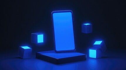 A digital loyalty card displayed on a smartphone, symbolizing customer retention strategies in e-commerce