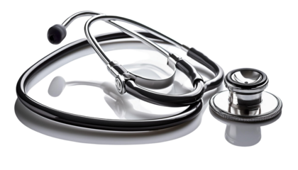 Stethoscope Icon on Transparent Background