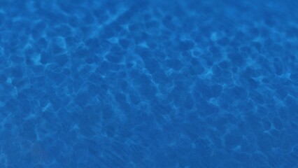 Swimming pool pattern top wiev. Blue water in the swimming pool with light reflections. Pure blue water in pool with light reflections. 