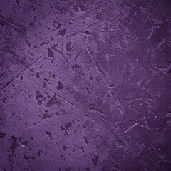 Abstract Grunge Decorative concrete stucco plaster texture Purple Painted background.