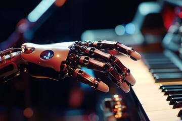 prosthetic hand with fine motor control for playing