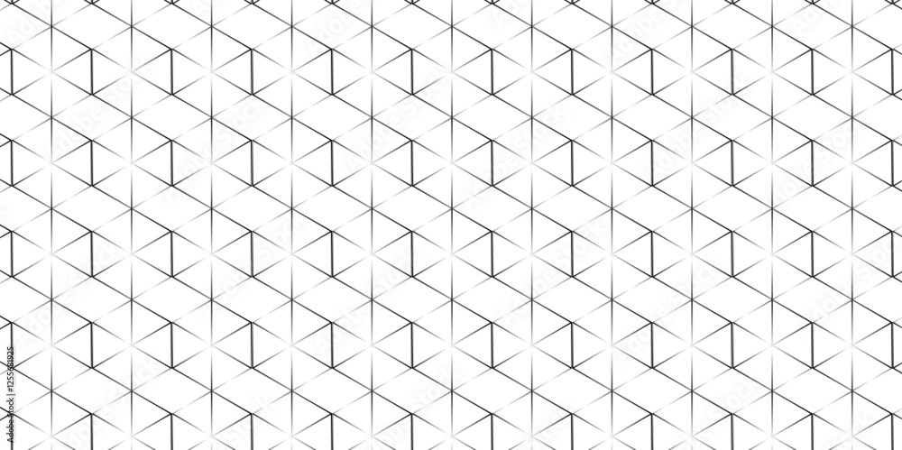 Poster abstract pattern with hexagon square cube geometric pattern shapes grid metal element texture design