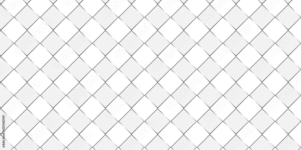 Poster overlapping pattern minimal diamond geometric abstract wave square line. black and gray line color s