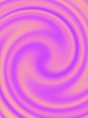 Pastel yellow purple gradient circle swirl abstract background with noise texture. Suitable for web background, banner, poster, header
