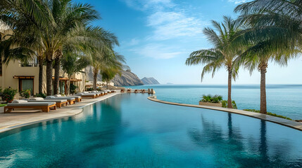 Luxury Oceanfront Resort with Infinity Pool and Stunning Coastal Views