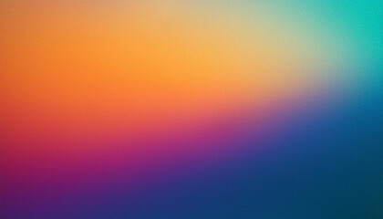 Obraz premium colourful gradient heritage with grain texture grainy historical past noise texture grunge gradient banner header summary poster cover backdrop design