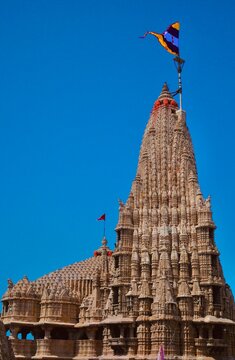Shree Dwarkadhish Temple, Dwarka is believed to have been the first capital of Gujarat.