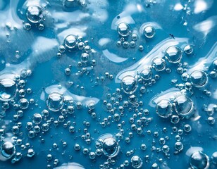 clear liquid gel serum consistency background of makeup and cosmetics textures skincare and beauty cream product