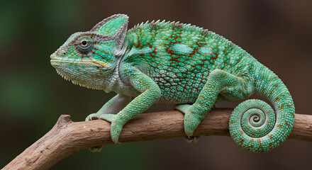 Obraz premium chameleon