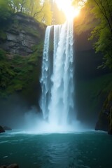 waterfall in the forest