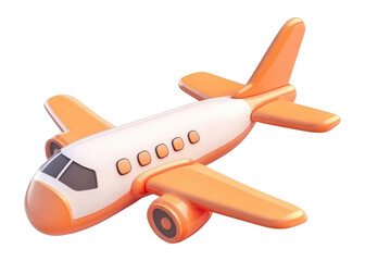 Fototapeta premium PNG Airplane animation design white.