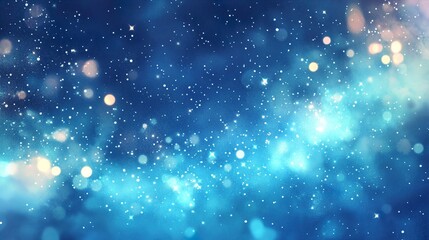 Obraz premium Numerical Starry Sky Panorama 