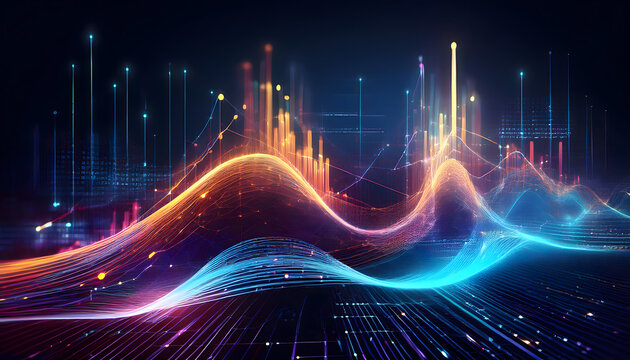 virtual fractal realms background