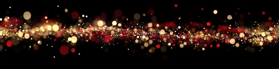 A dark background filled with vibrant red and white lights, great for use in promotional materials or event lighting designs