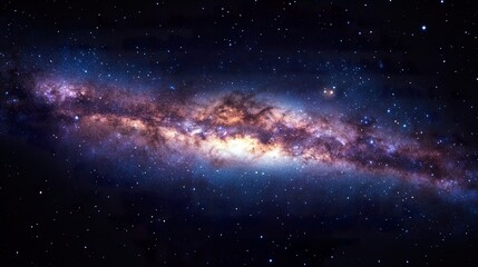 Obraz premium Milky Way Galaxy Dreamscape 