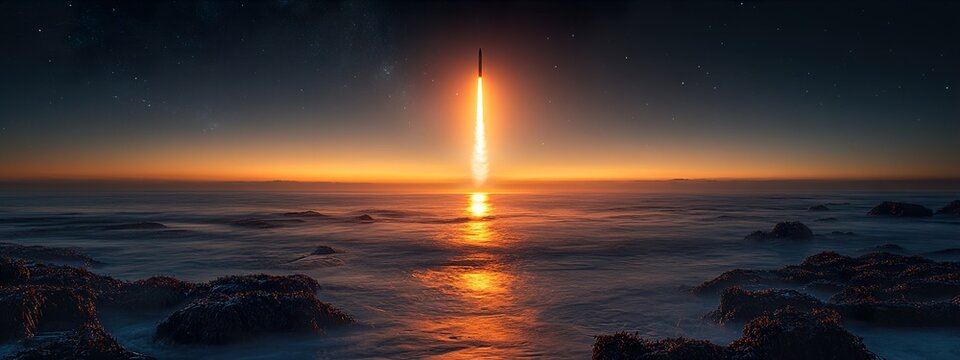 SpaceX Rocket Launch: Cape Canaveral Eve
