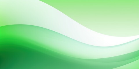 Vibrant green gradient waves background, ideal for nature-inspired projects and presentations