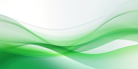 Fototapeta premium Abstract green and white gradient flow, perfect for eco-friendly designs and web applications