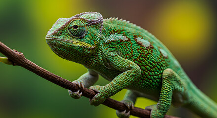 Obraz premium chameleon