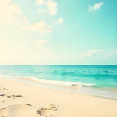 Fototapeta premium beach and sea