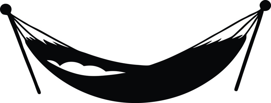 recommend clip art: hammock black  silhouette,hammock clip art,hammock vector