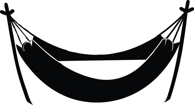 recommend clip art: hammock black  silhouette,hammock clip art,hammock vector