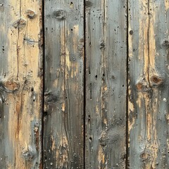Weathered Gray and Beige Wooden Planks Rustic Texture Background Old Wood Fence Distressed Timber