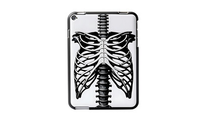 Human ribs design electronics accessories png