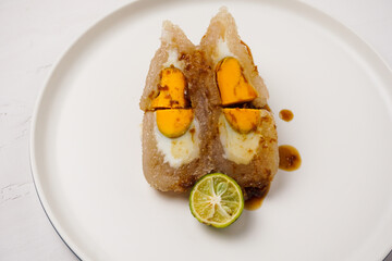 Empek-empek, a typical Indonesian street food