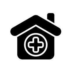 Obraz premium Home Quarantine Icon