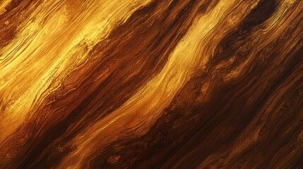 Obraz premium Stunning brown and gold backdrop with flowing patterns resembling natural textures and organic forms