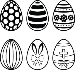 Ornate Black and White Floral Mandala Design Pattern Art