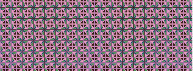 Eye-Catching Moroccan-Inspired Geometric Seamless Pattern for Tiles, Wallpaper, and Prints
