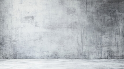 Light grey concrete wall with a soft, distressed texture.