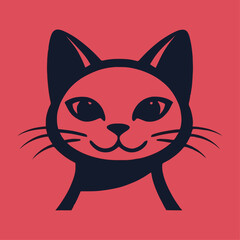 vector illustration of a cat