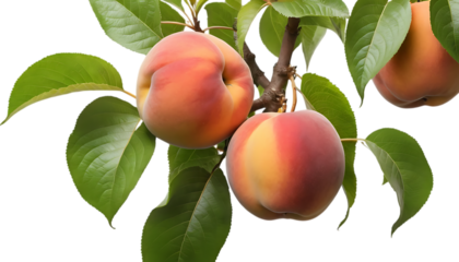 Peach fruit apple plant png