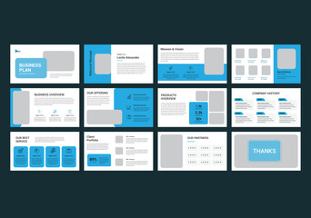 Business presentation templates