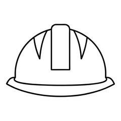black hat isolated on white