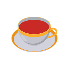 Chinese Tea,  China Symbols Vector Illustration