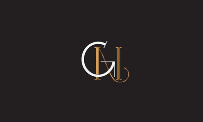 GN, NG , G , N , Abstract Letters Logo Monogram
