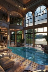 Gorgeous and stunning luxurious house that has an amazing and picturesque view of the landscape outside