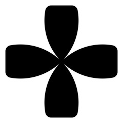 Greek cross icon symbol