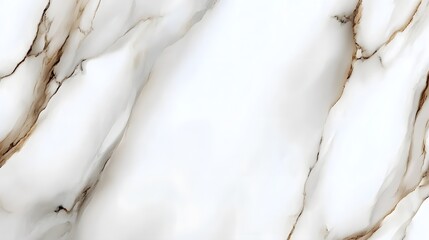Elegant White Marble Surface with Subtle Brown Veins and Texture