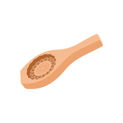 Moon Cake Mold,  China Symbols Vector Illustration