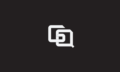 GQ, QG , G , Q , Abstract Letters Logo Monogram