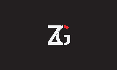 ZG, GZ , G , Z , Abstract Letters Logo Monogram